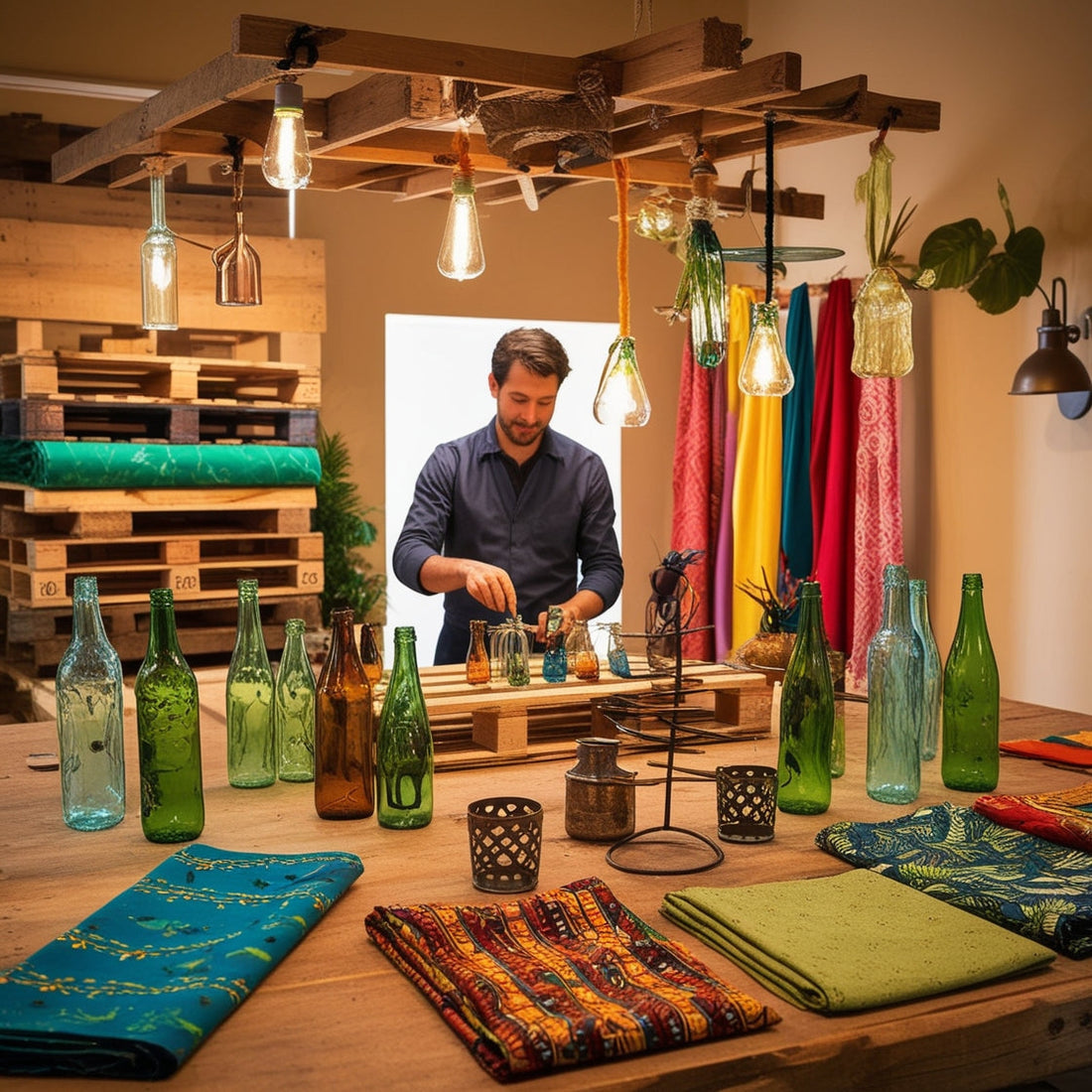 Bricolage écologique: créer des objets à partir de matériaux recyclés