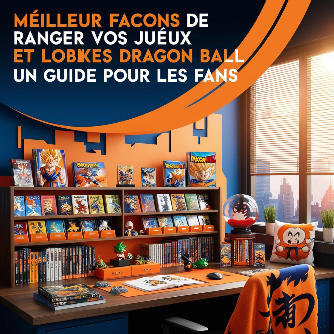 Meilleures façons de ranger vos jeux et livres Dragon Ball