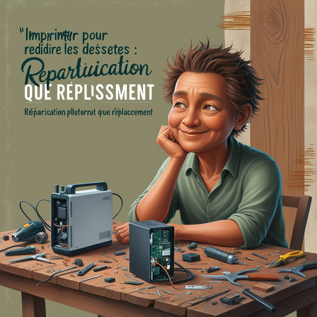 Imprimer pour réduire les déchets : réparation plutôt que remplacement
