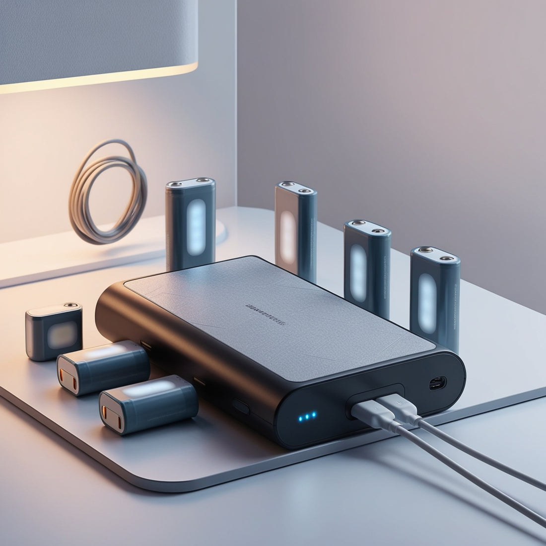 Pouvoir emmener vos batteries partout et facilement
