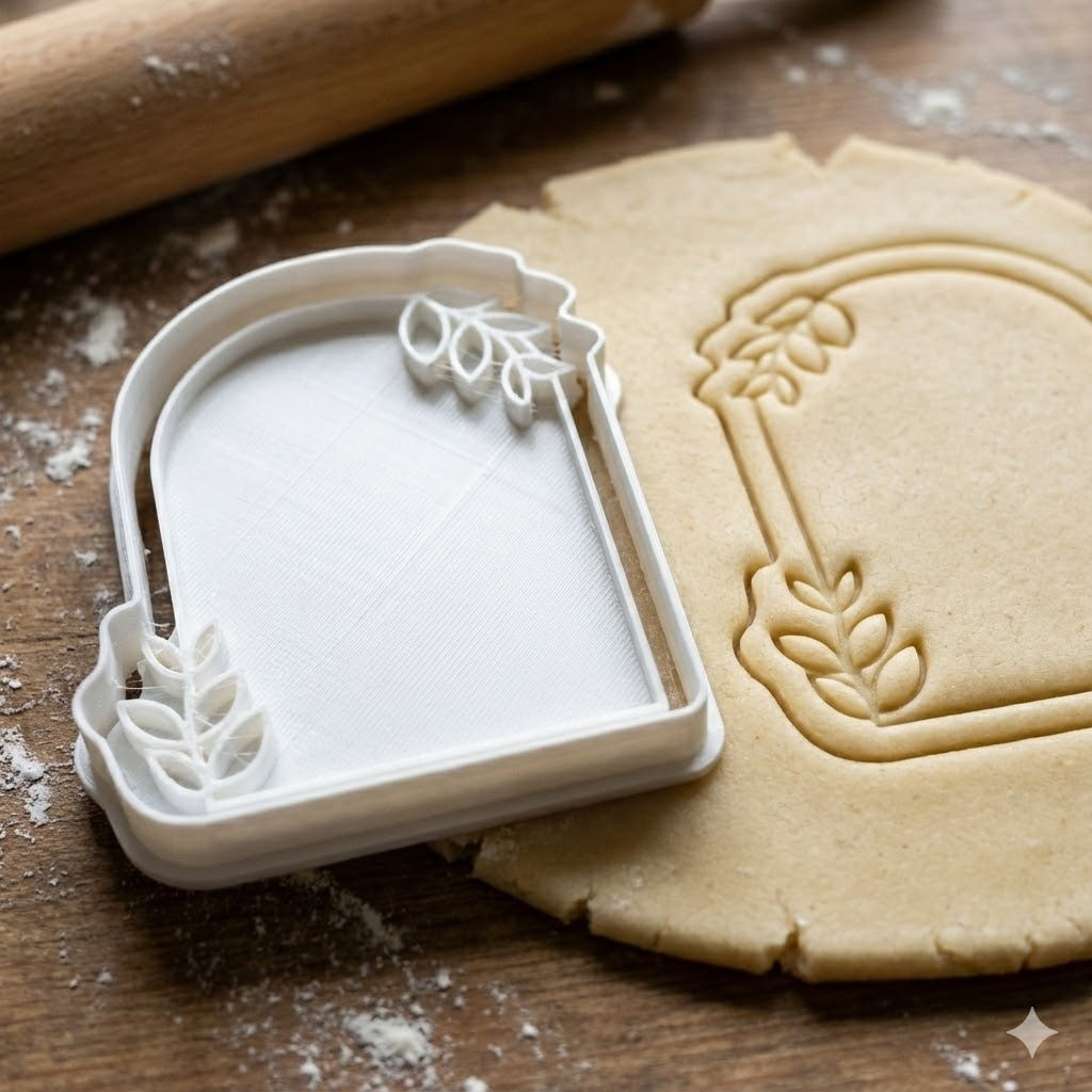 Emporte-Pièce Arc avec Fleurs