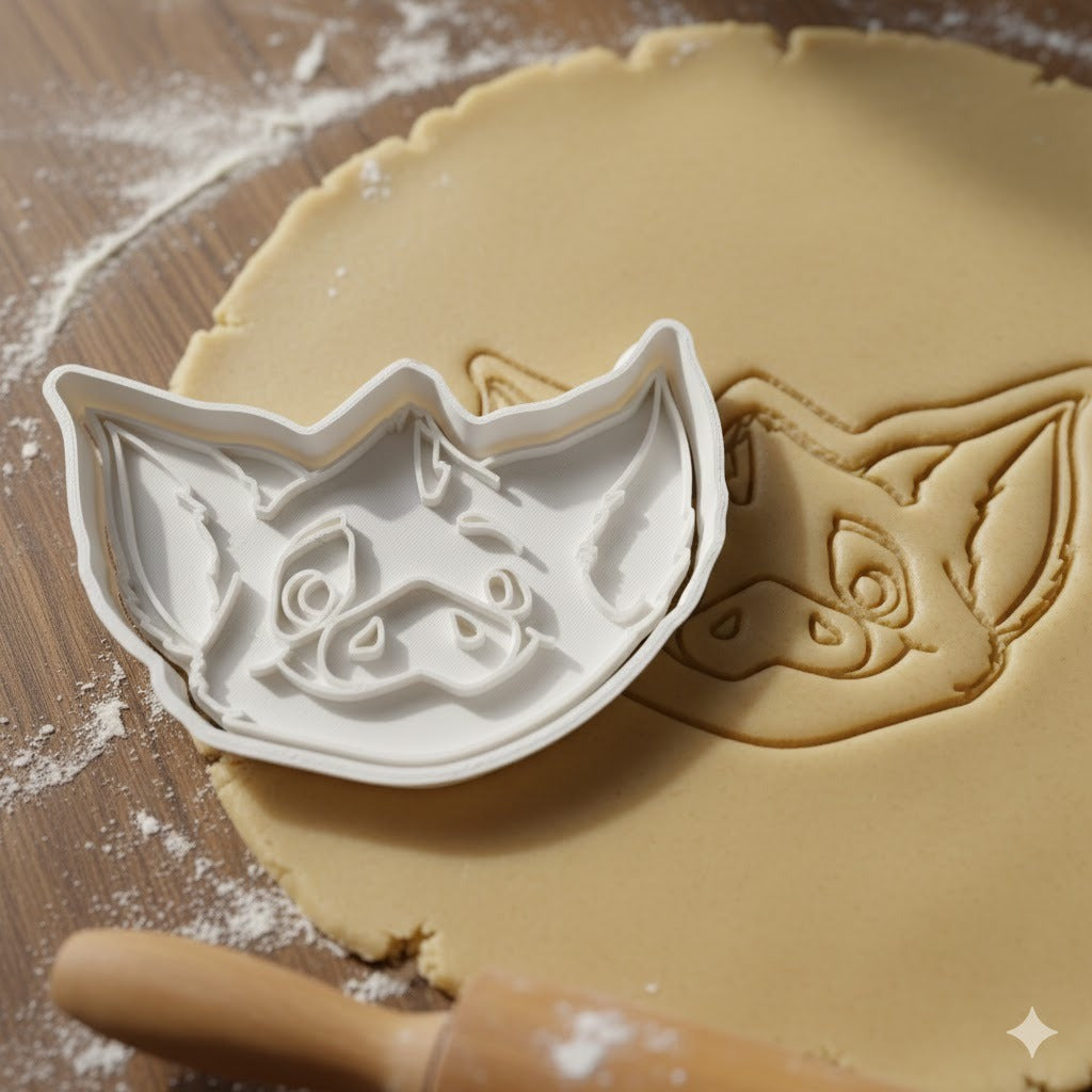 Emporte-pièce Tête de Chat - Découpoir Pâtisserie Kawaii pour Biscuits