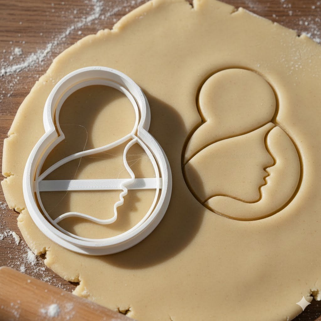 Emporte-pièce Maman et Bébé