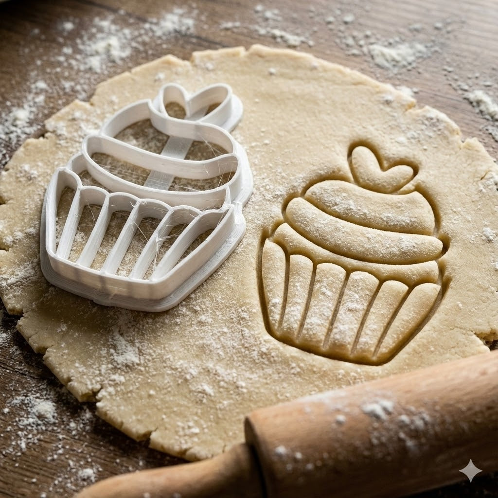 Emporte-pièce Muffin avec Cœur