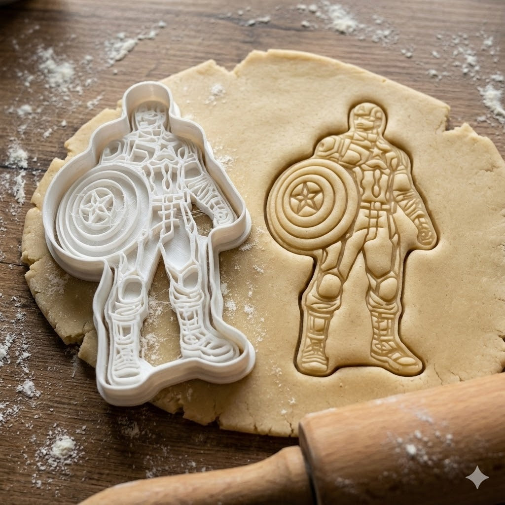 Emporte-pièce Captain America