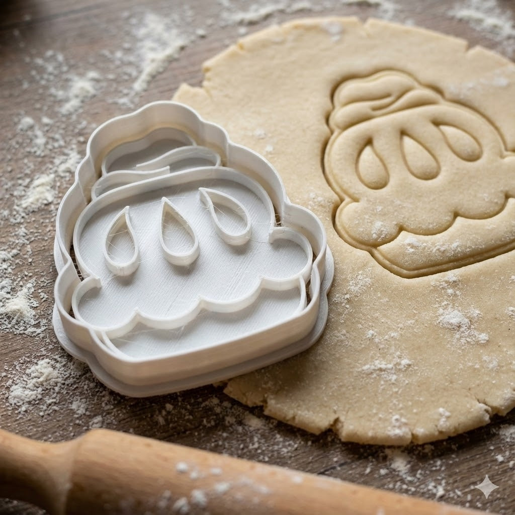 Emporte-Pièce Tarte Américaine - Découpoir Pâtisserie Kawaii