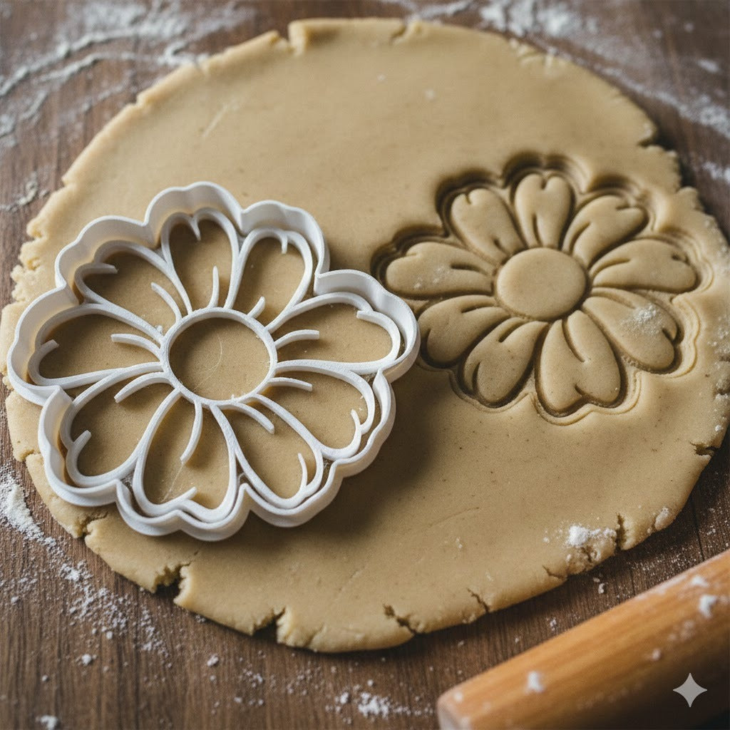 Emporte-pièce Fleur - Découpoir Pâtisserie Marguerite 8 Pétales