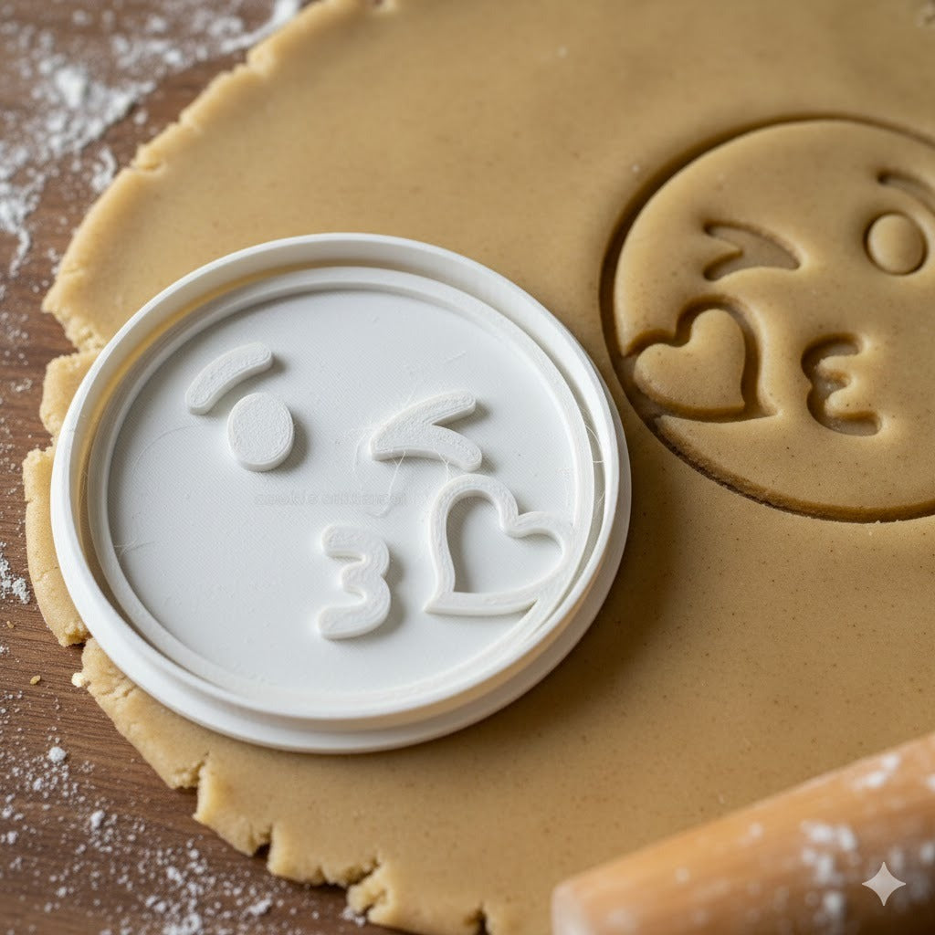 Emporte-pièce Émoticône Bisou