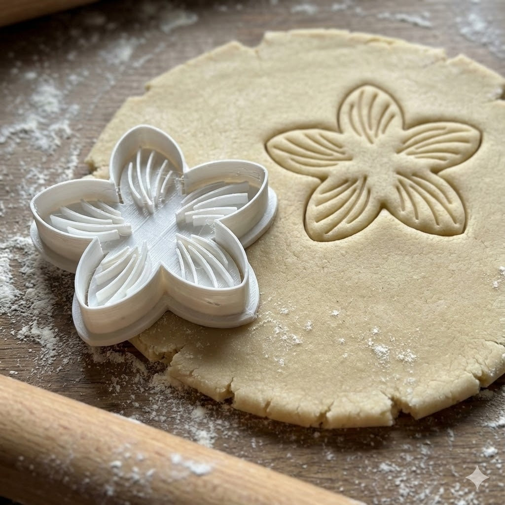 Emporte-pièce Fleur 5 Pétales - Découpoir Pâtisserie Professionnel