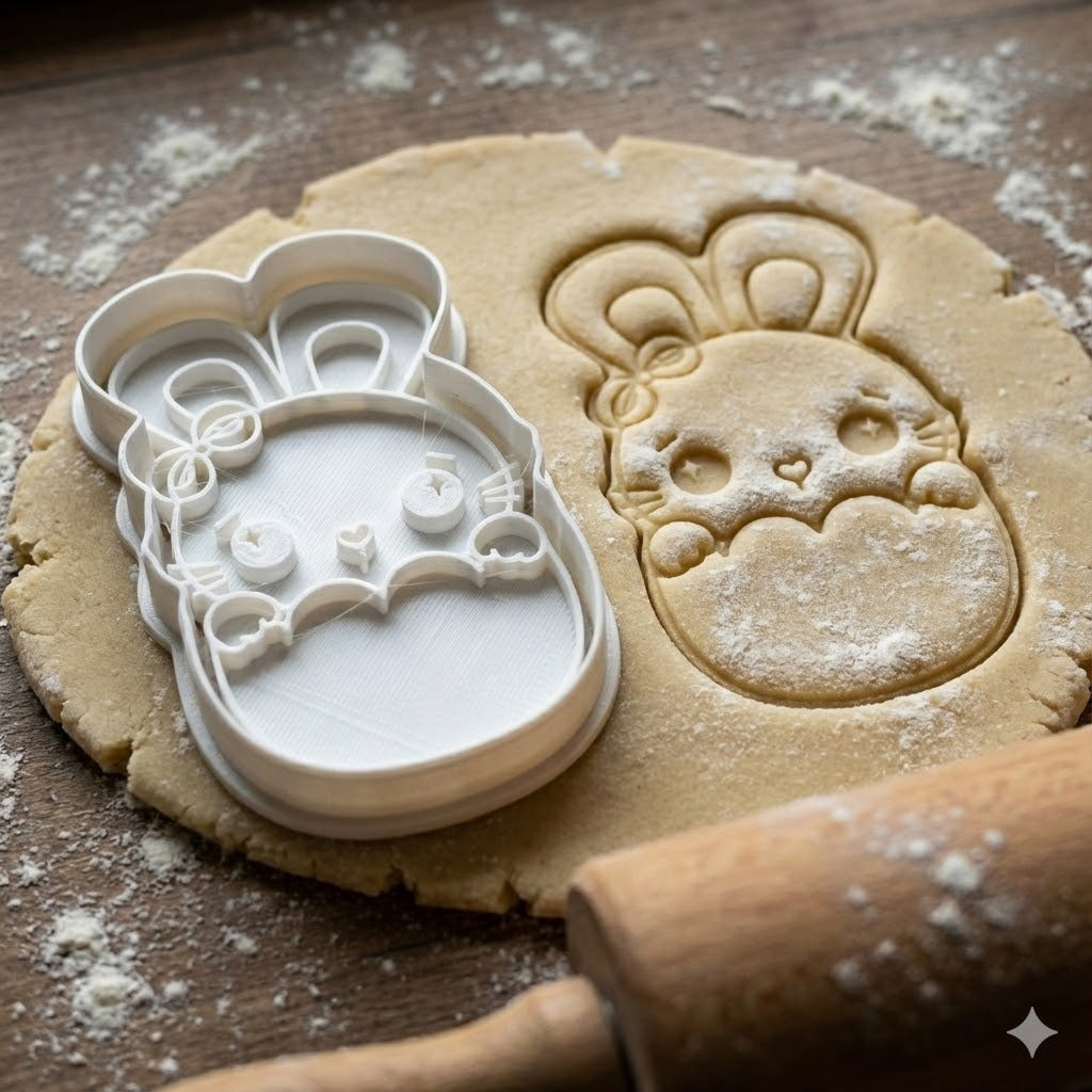 Emporte-pièce Lapin dans un Œuf de Pâques