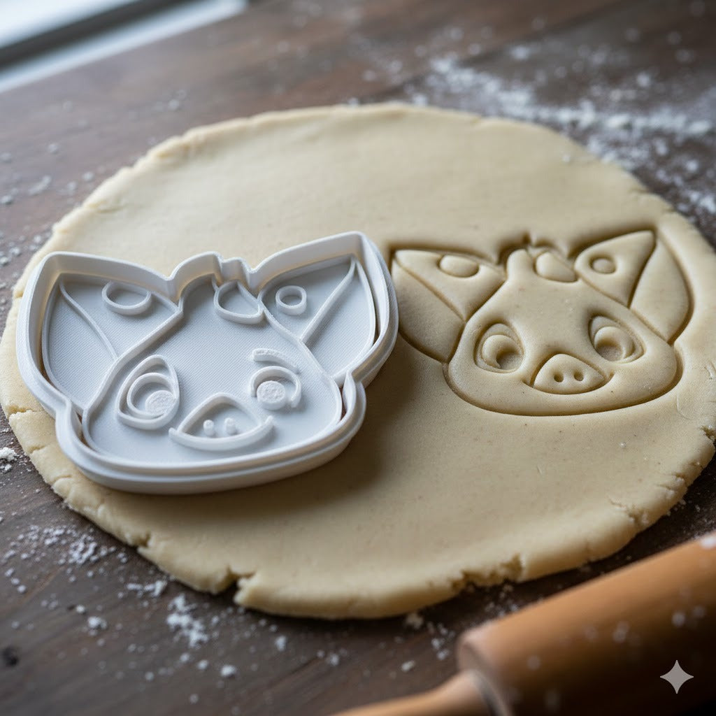 Emporte-pièce Pua - Tête de Cochon Kawaii