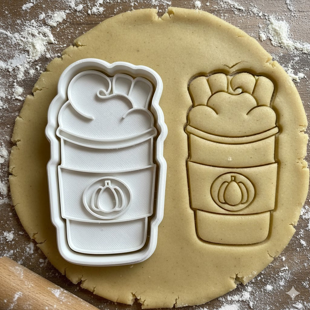 Emporte-pièce Gobelet Café Latte Citrouille