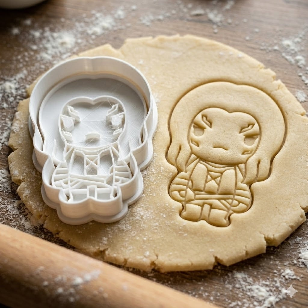 Emporte-pièce Gamora - Découpoir Pâtisserie Personnage Marvel