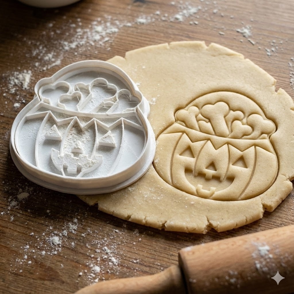 Emporte-pièce Citrouille avec Bonbons
