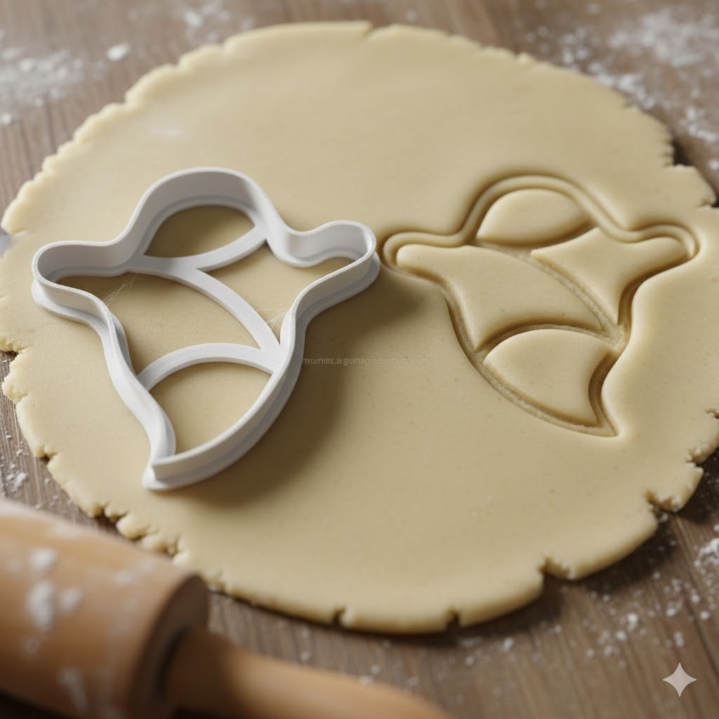 Emporte-pièce Fantôme - Découpoir Biscuit Halloween Pâtisserie