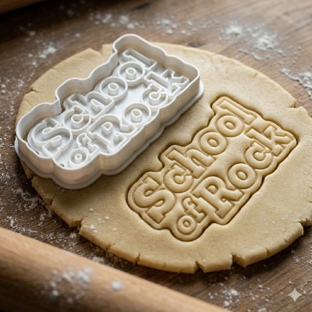 Emporte-Pièce School of Rock - Découpoir Biscuit Musique Rock