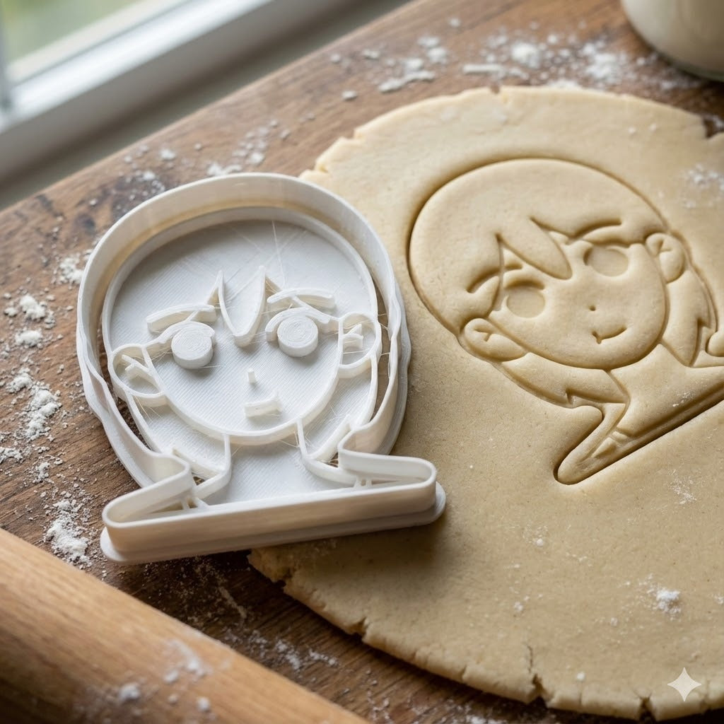 Emporte-pièce Personnage Kawaii - Découpoir Pâtisserie pour Cookies et Biscuits