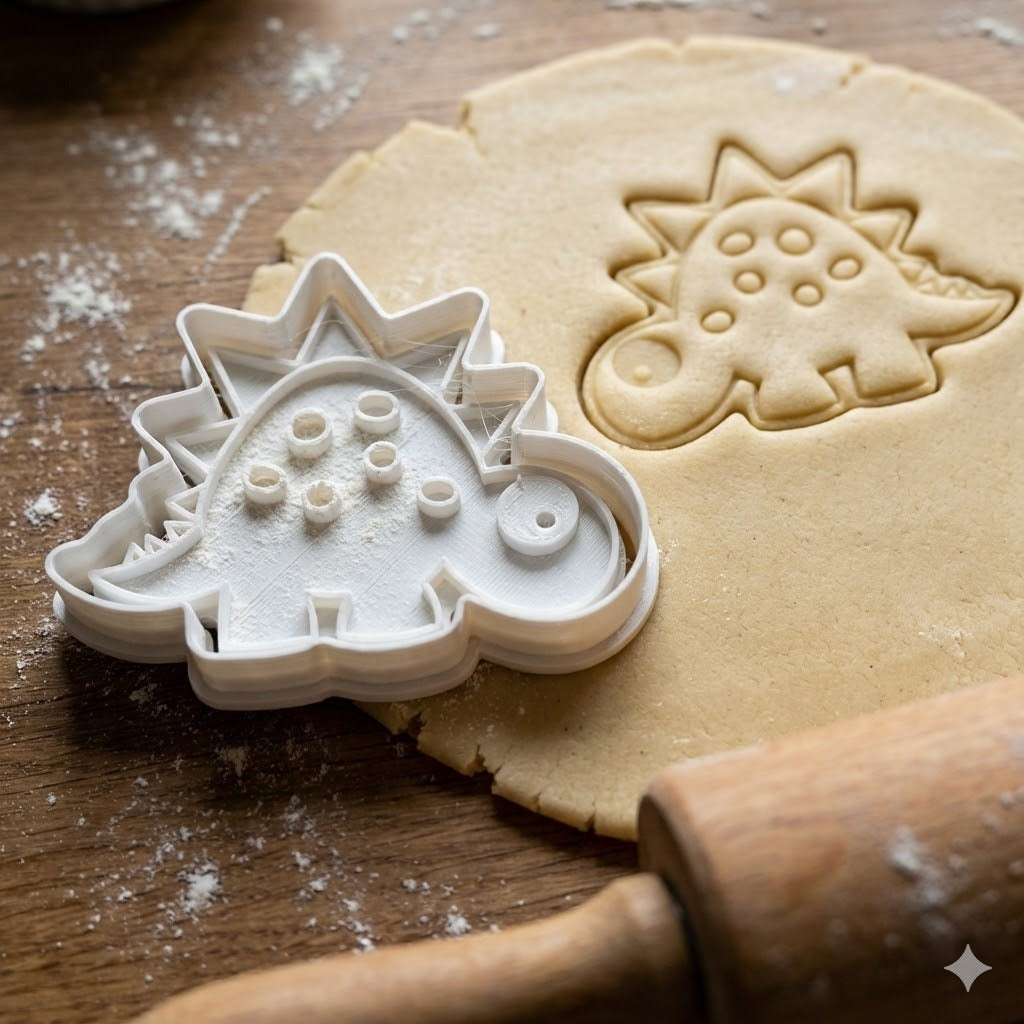 Emporte-pièce Stégosaure - Dinosaure pour Biscuits et Pâtisserie
