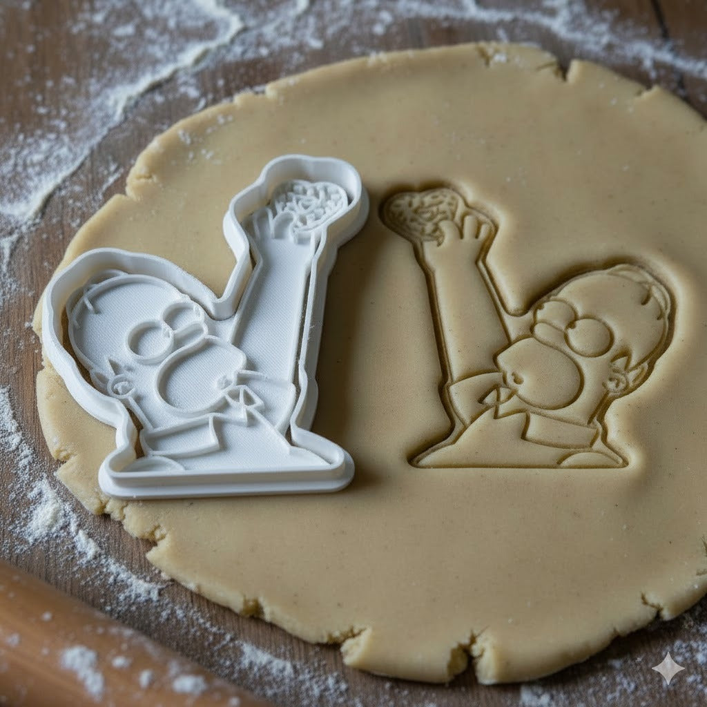 Emporte-pièce et tampon montgolfière