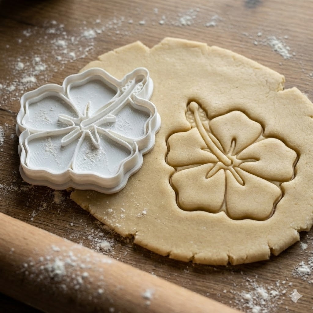 Emporte-pièce Fleur d'Hibiscus Hawaïenne