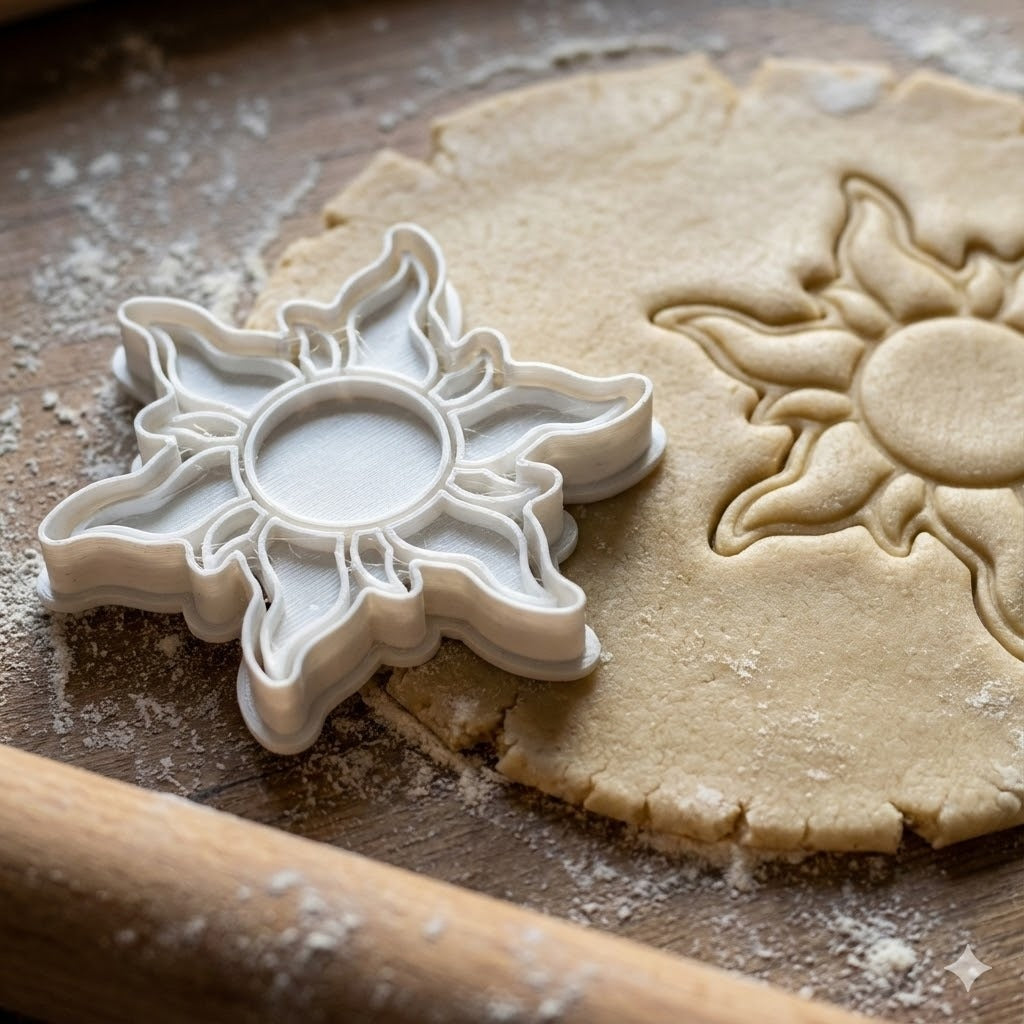 Emporte-pièce Soleil de Raiponce