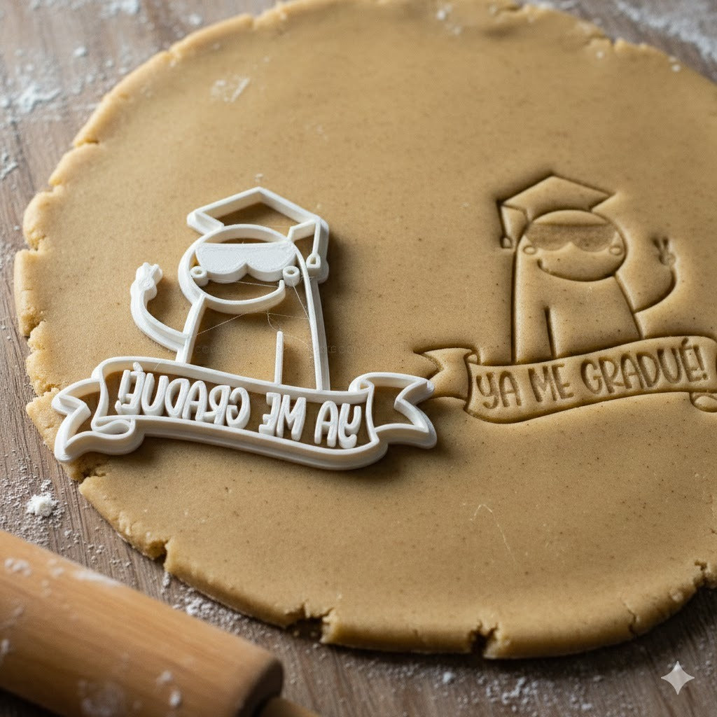 Emporte-pièce Flork Diplômé - Ya Me Gradué