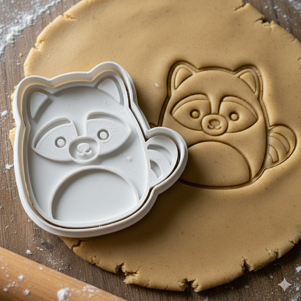 Emporte-pièce Rocky le raton laveur - Squishmallows