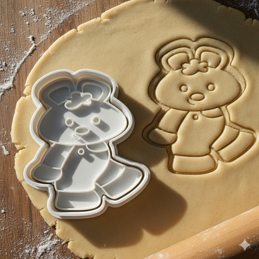 Emporte-pièce Lapin de Pâques - Découpoir Biscuit Kawaii en Stock