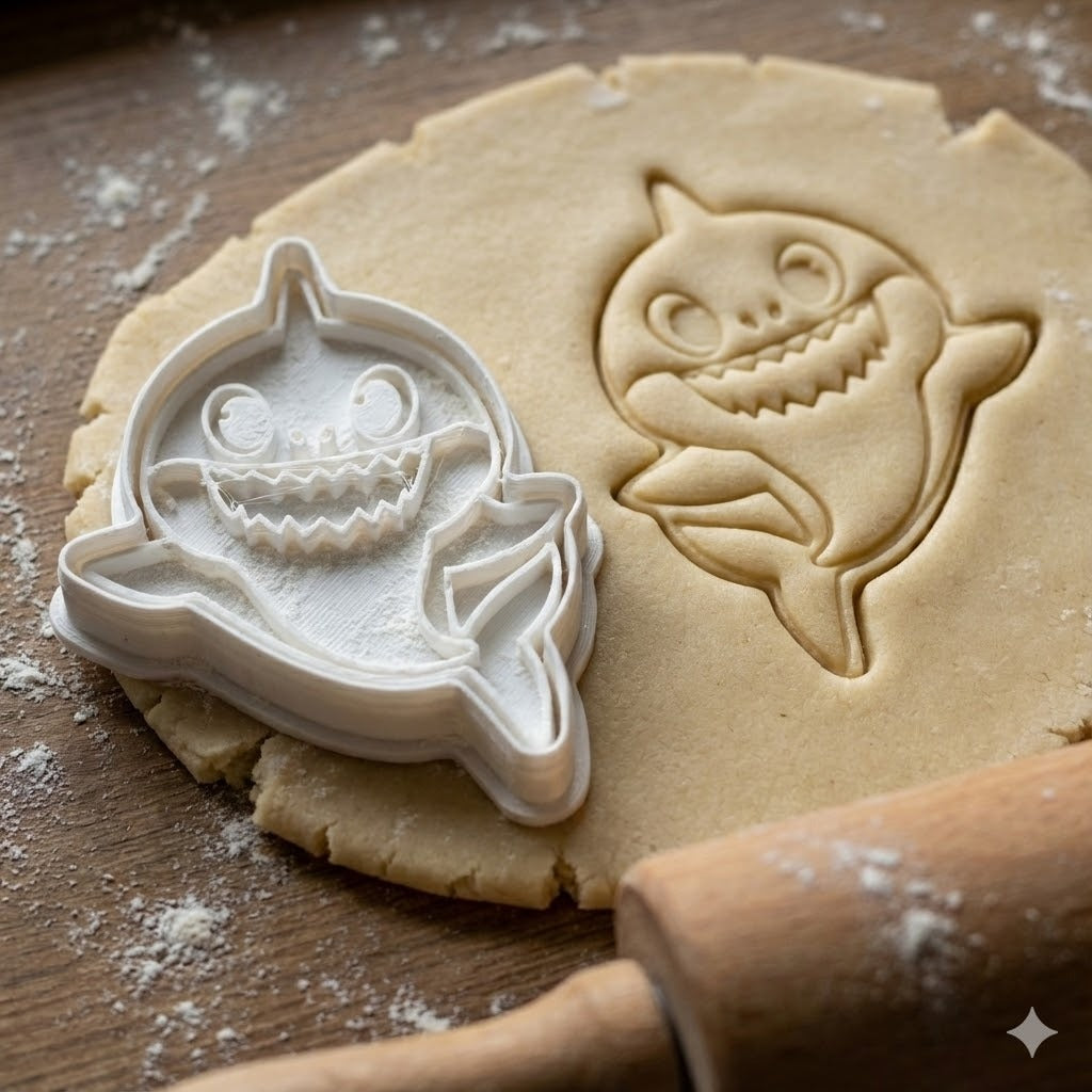Emporte-Pièce Requin - Découpoir Pâtisserie Requin pour Biscuits et Cookies