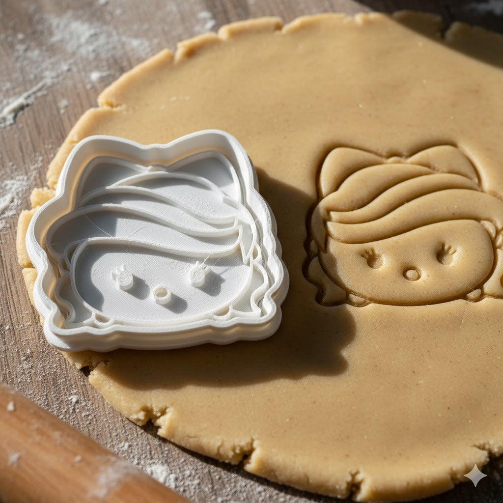 Emporte-pièce Ariel Tsum Tsum - Découpoir Kawaii pour Biscuits et Pâtisserie
