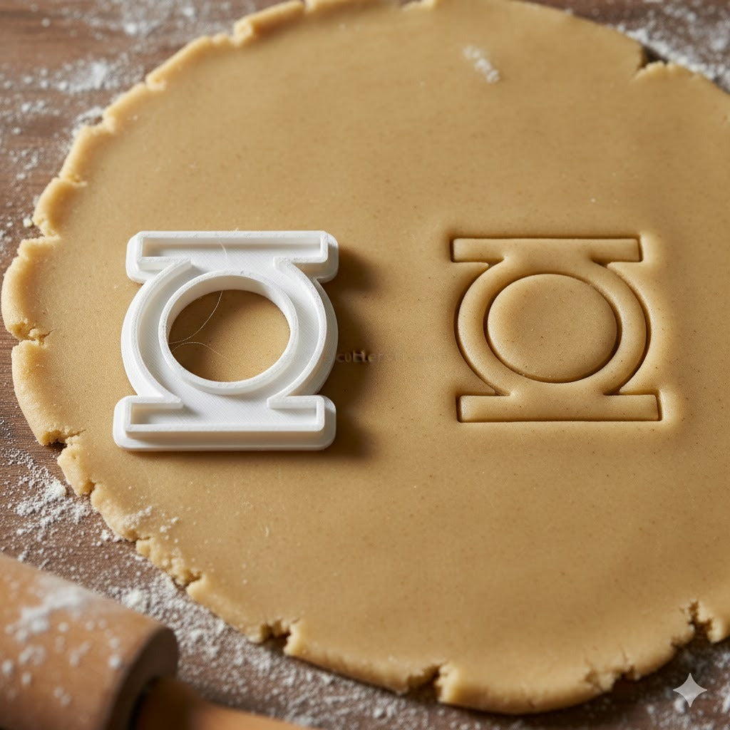 Emporte-pièce Logo Green Lantern - Découpoir Biscuit Super-Héros DC Comics