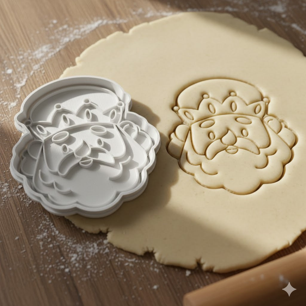 Emporte-Pièce Roi Mage Melchior - Découpoir Pâtisserie Noël