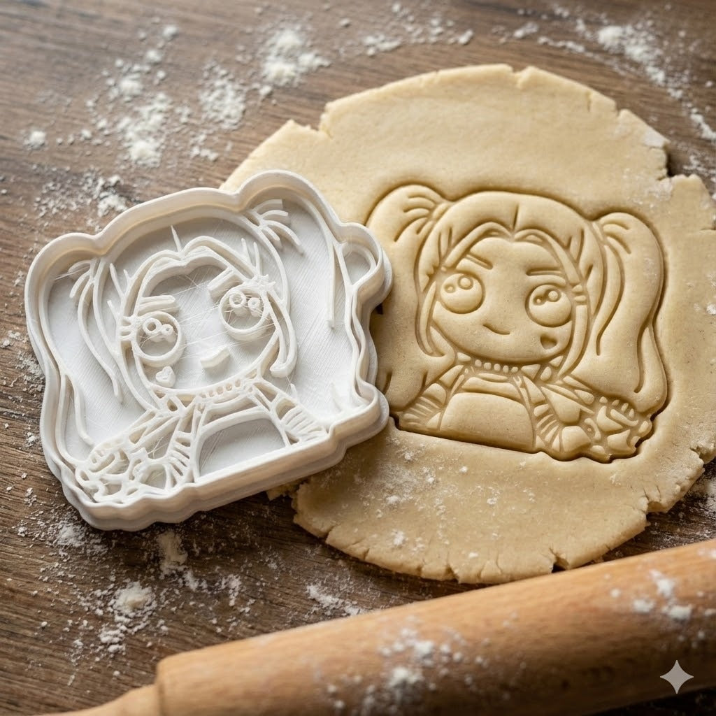 Emporte-Pièce Harley Quinn - Découpoir Personnage DC Comics pour Biscuits et Pâtisserie