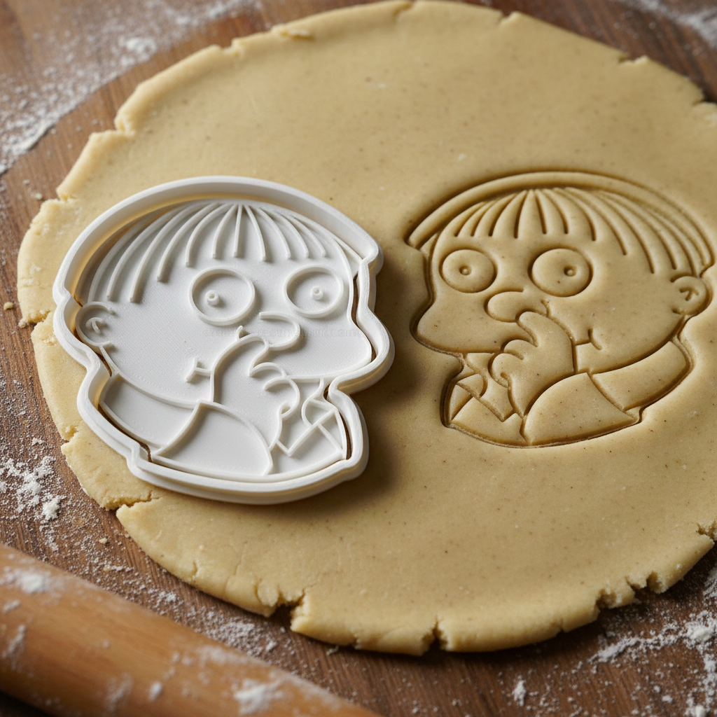 Emporte-pièce Ralph Wiggum - Découpoir Personnage Cartoon pour Biscuits et Pâtisserie