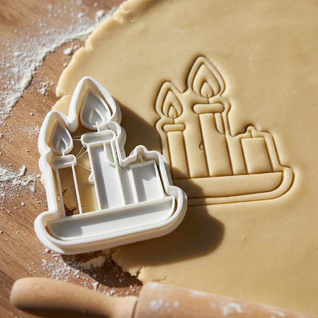 Emporte-pièce Bougies - Découpoir Professionnel pour Pâtisserie