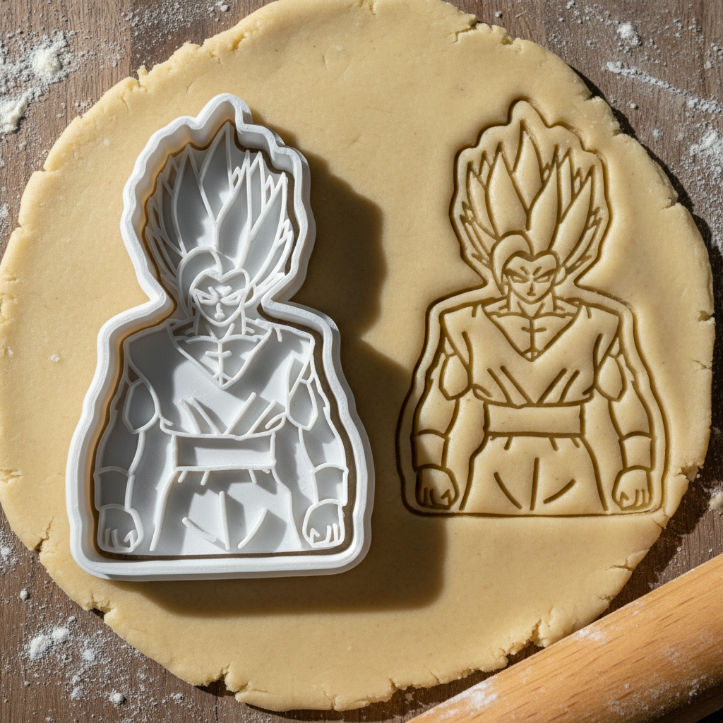 Emporte-pièce Gohan Dragon Ball - Découpoir Pâtisserie Super Saiyan