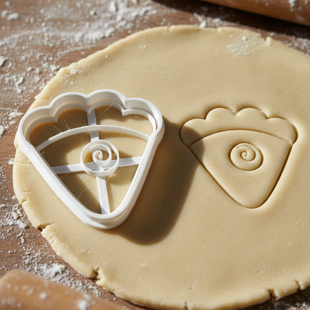 Emporte-Pièce Part de Gâteau - Découpoir Pâtisserie Professionnel