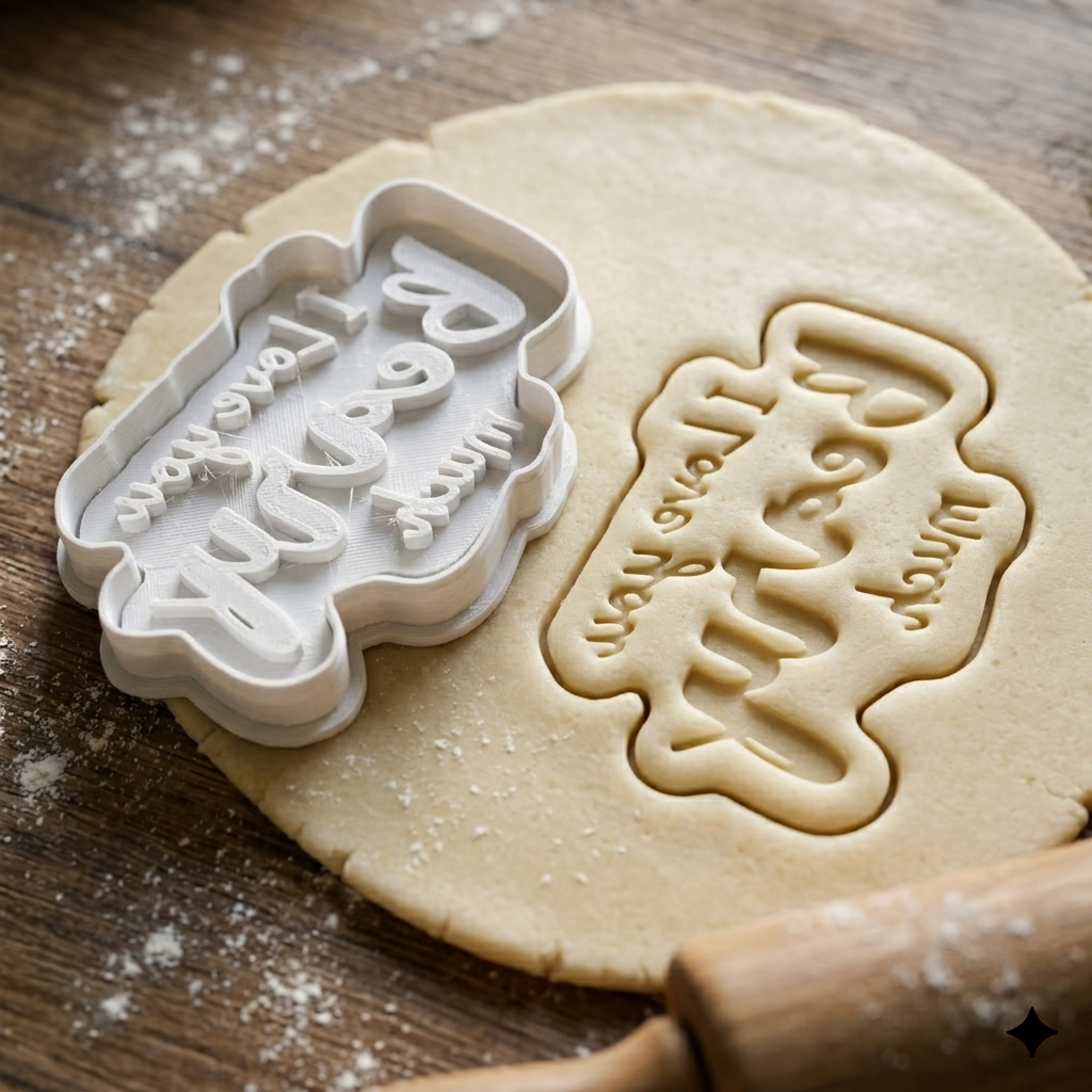 Emporte-pièce à biscuits personnalisé - Découpoir pâtisserie artisanal