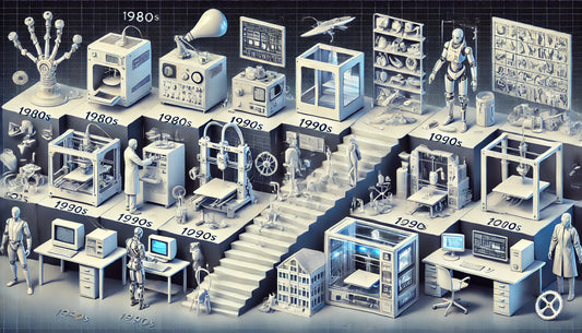 L’histoire de l’impression 3D: Du prototypage à la révolution industrielle