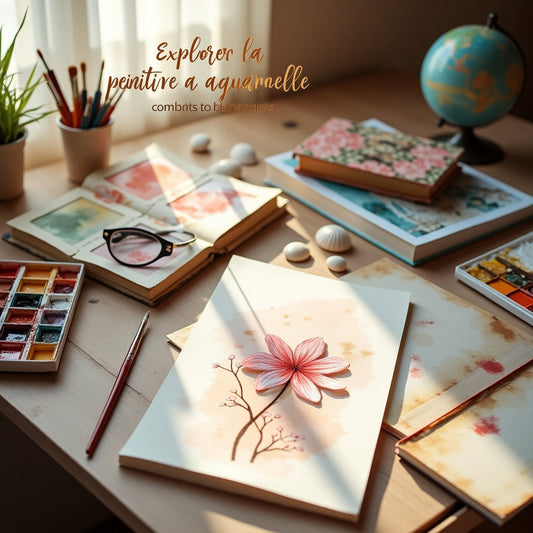 Explorer la peinture à l’aquarelle: conseils pour débutants