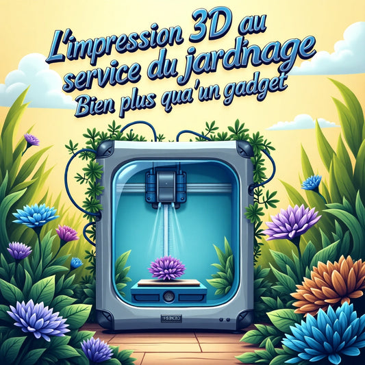 L'impression 3D au service du jardinage : Bien plus qu'un gadget