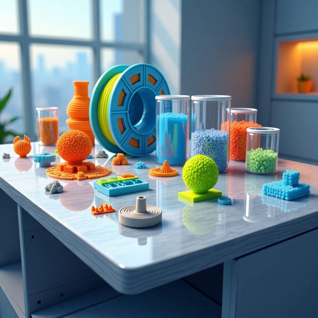 Les matériaux en impression 3D : un guide complet et approfondi en 2025