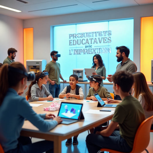 Projets Éducatifs avec l’Impression 3D : Une Révolution Pédagogique en 2025