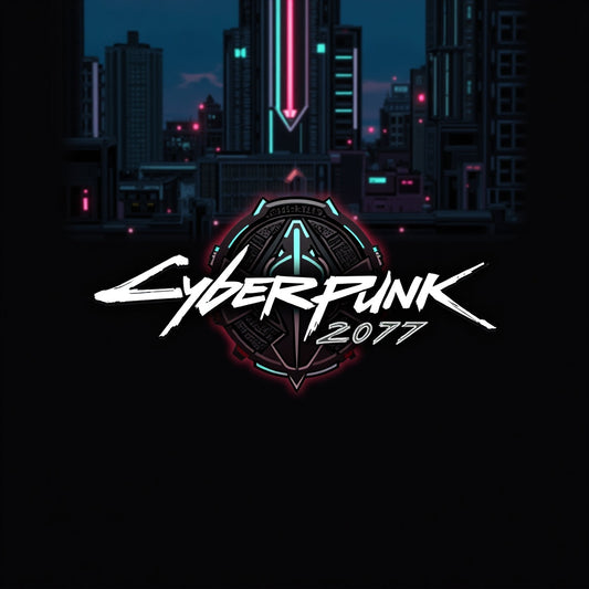 Plongez au cœur de Night City avec le Logo Cyberpunk 2077 : Une Immersion Totale pour les Fans