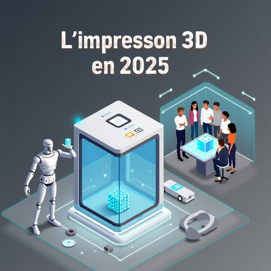 L’impression 3D en 2025 : Quelles tendances et innovations à suivre ?