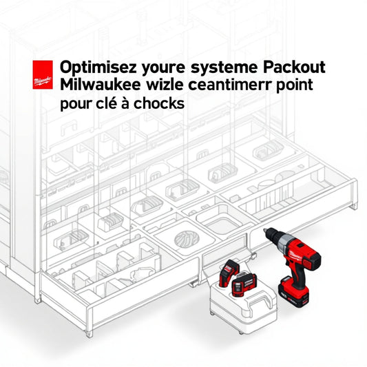 Optimisez votre système Packout Milwaukee avec le compartiment pour clé à chocs: Le guide complet 2025
