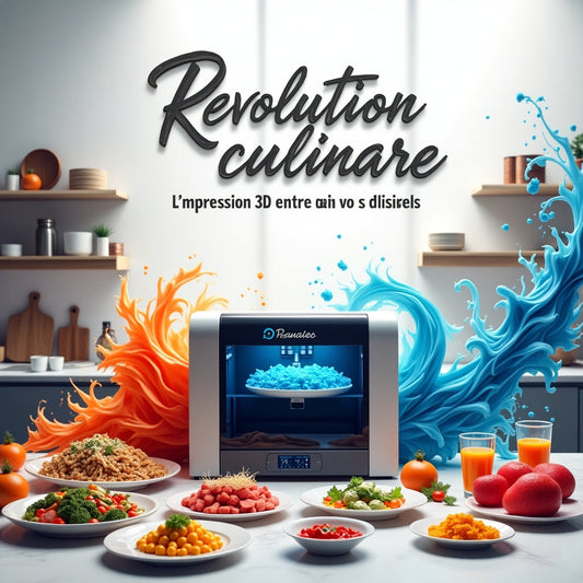 Révolution culinaire : L'impression 3D entre dans vos cuisines