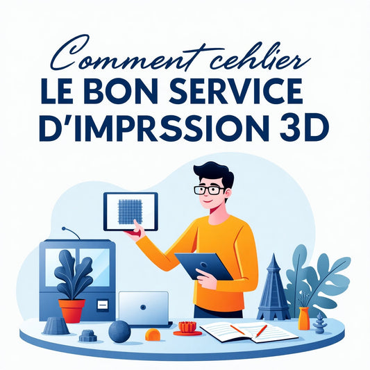Comment choisir le bon service d'impression 3D pour vos projets ?