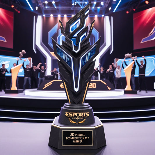 Impression 3D et eSports: Des trophées uniques pour des compétitions mémorables