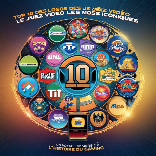 Top 10 des Logos de Jeux Vidéo les Plus Iconiques: Un Voyage Immersif à Travers l'Histoire du Gaming